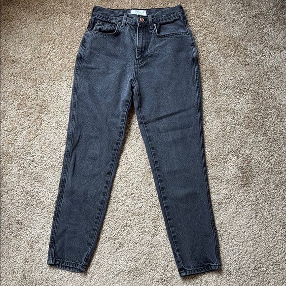 We The Free by Free People Stove Pipe Jean Black/Grey - Picture 4 of 11